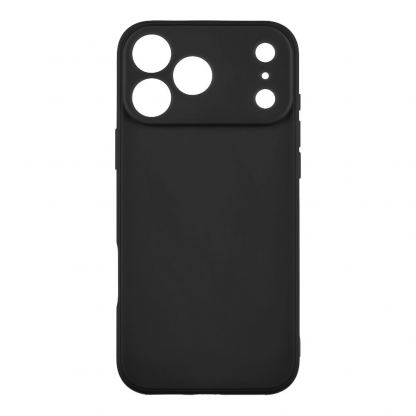 Силиконов (TPU) калъф за iPhone 17 Pro Max - OBALME Basic Matte TPU Case (черен) 2