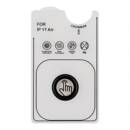 Предпазни стъклени лещи за камерата на iPhone 17 Air - OBALME Tempered Glass Camera Lens Protector (черен) 3