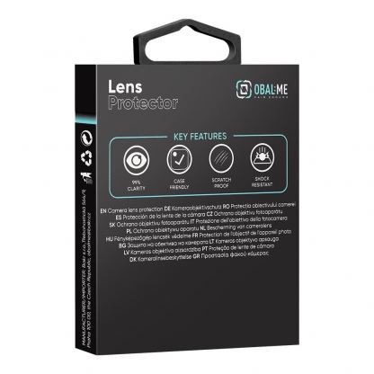 Предпазни стъклени лещи за камерата на iPhone 17 Air - OBALME Tempered Glass Camera Lens Protector (златист) 6