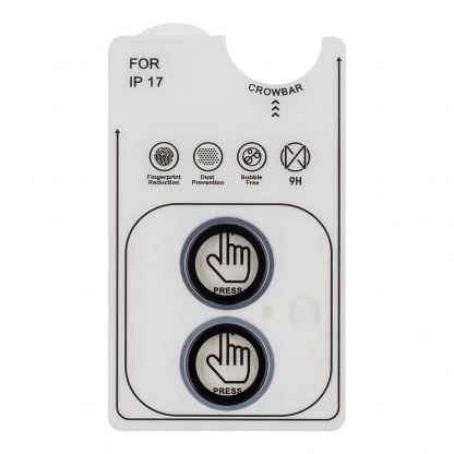 Предпазни стъклени лещи за камерата на iPhone 17 - OBALME Tempered Glass Camera Lens Protector (син) 3