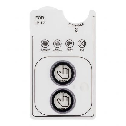 Предпазни стъклени лещи за камерата на iPhone 17 - OBALME Tempered Glass Camera Lens Protector (лилав) 3