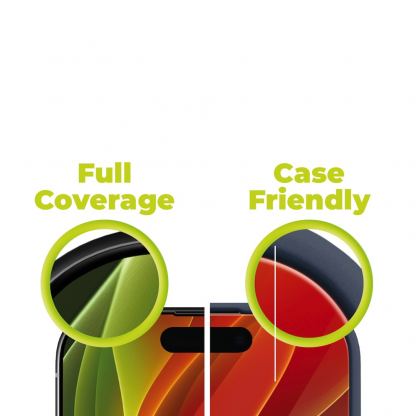 2 броя калени стъклени защитни покрития за дисплея на iPhone 17 Pro - Mobile Origin EasyGlass Full Cover Tempered Glass 2 Pack (черен-прозрачен) 7