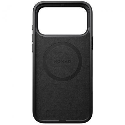 Кожен (естествена кожа) кейс с MagSafe за iPhone 17 Pro Max - Nomad Modern Leather MagSafe Case (тъмнокафяв) 6