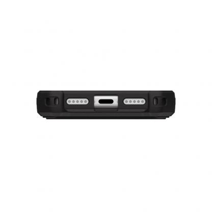 Удароустойчив хибриден кейс с MagSafe за iPhone 17 Pro - Urban Armor Gear Monarch Pro Kevlar Case (черен-кевлар) 9