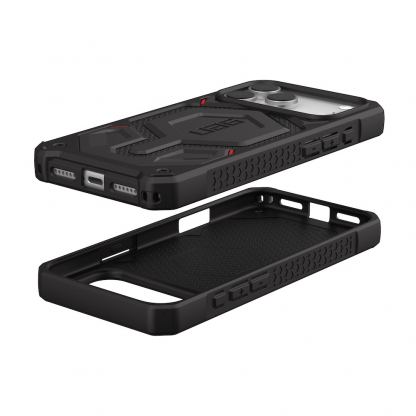 Удароустойчив хибриден кейс с MagSafe за iPhone 17 Pro Max - Urban Armor Gear Monarch Pro Kevlar Case (черен-кевлар) 2