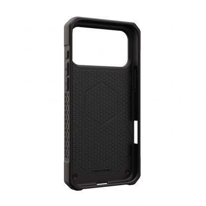 Удароустойчив хибриден кейс с MagSafe за iPhone 17 Pro Max - Urban Armor Gear Monarch Pro Kevlar Case (черен-кевлар) 14