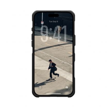 Удароустойчив хибриден кейс с MagSafe за iPhone 17 Pro Max - Urban Armor Gear Metropolis LT Kevlar MagSafe Case (черен) 7