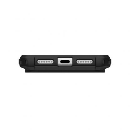 Удароустойчив хибриден кейс с MagSafe за iPhone 17 Pro Max - Urban Armor Gear Metropolis LT Kevlar MagSafe Case (черен) 9