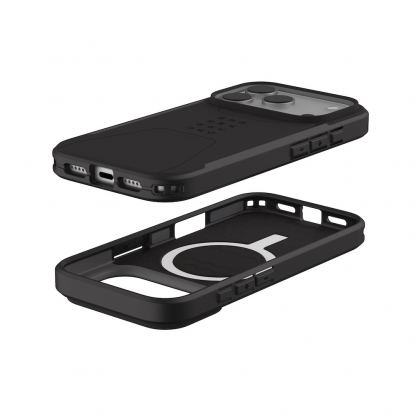 Удароустойчив хибриден кейс с MagSafe за iPhone 17 Pro - Urban Armor Gear Civilian MagSafe Case (черен) 2