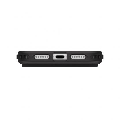 Удароустойчив хибриден кейс с MagSafe за iPhone 17 Pro Max - Urban Armor Gear Civilian MagSafe Case (черен) 9