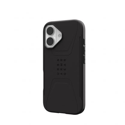 Удароустойчив хибриден кейс с MagSafe за iPhone 17 - Urban Armor Gear Civilian MagSafe Case (черен) 5