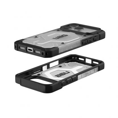 Удароустойчив хибриден кейс с MagSafe за iPhone 17 Pro - Urban Armor Gear Pathfinder Clear MagSafe Case (прозрачен) 2