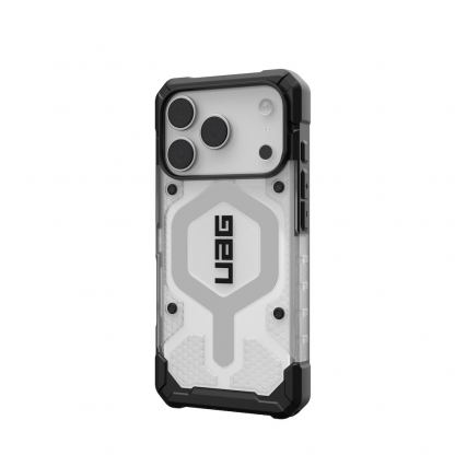 Удароустойчив хибриден кейс с MagSafe за iPhone 17 Pro - Urban Armor Gear Pathfinder Clear MagSafe Case (прозрачен) 5
