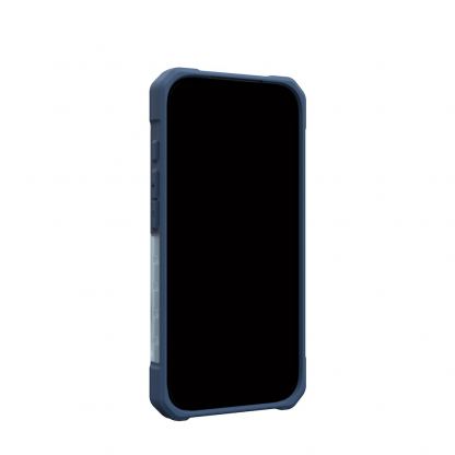 Удароустойчив хибриден кейс с MagSafe и връзка за ръка за iPhone 17 Pro - Urban Armor Gear Pathfinder Clear MagSafe Case (син) 10