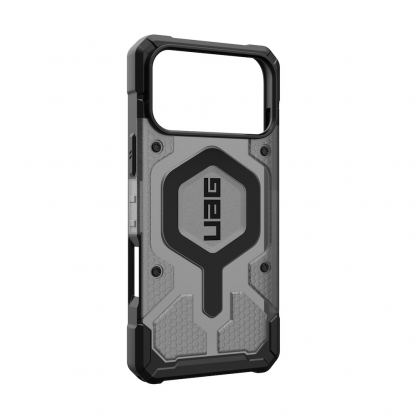 Удароустойчив хибриден кейс с MagSafe за iPhone 17 Pro Max - Urban Armor Gear Pathfinder Clear MagSafe Case (сив) 13