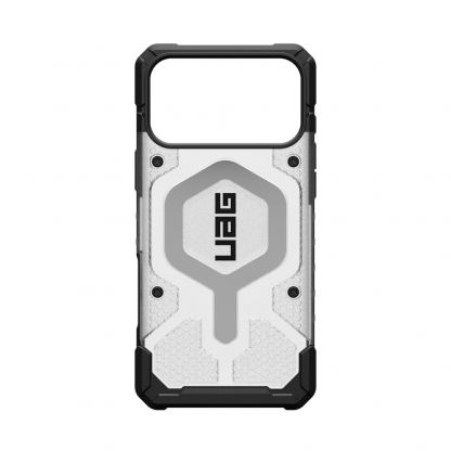 Удароустойчив хибриден кейс с MagSafe за iPhone 17 Pro Max - Urban Armor Gear Pathfinder Clear MagSafe Case (прозрачен) 11