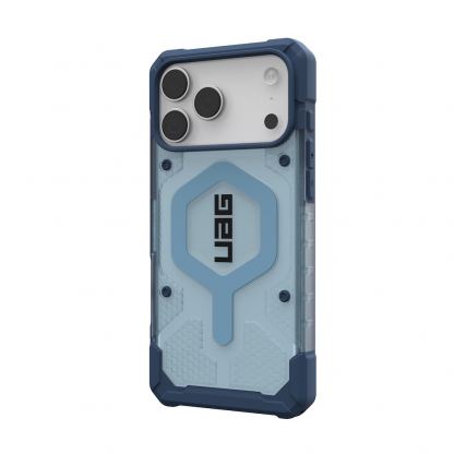 Удароустойчив хибриден кейс с MagSafe и връзка за ръка за iPhone 17 Pro Max - Urban Armor Gear Pathfinder Clear MagSafe Case (син) 7