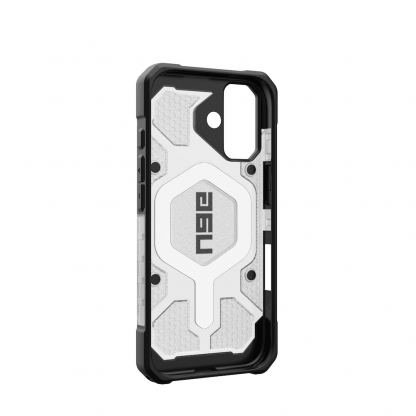 Удароустойчив хибриден кейс с MagSafe за iPhone 17 - Urban Armor Gear Pathfinder Clear MagSafe Case (прозрачен) 14