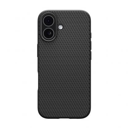 Удароустойчив силиконов (TPU) калъф за iPhone 17 - Spigen Liquid Air Case (черен) 2