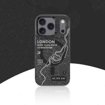  Хибриден удароустойчив кейс с MagSafe за iPhone 17 Pro - Benks Magnetic City London Case (черен) 4