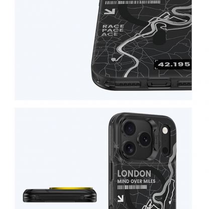  Хибриден удароустойчив кейс с MagSafe за iPhone 17 Pro - Benks Magnetic City London Case (черен) 6