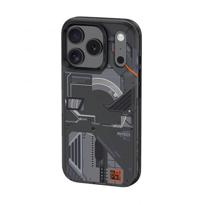Хибриден удароустойчив кейс с MagSafe за iPhone 17 Pro Max - Benks Magnetic Dynamic Mecha Case (черен) 2