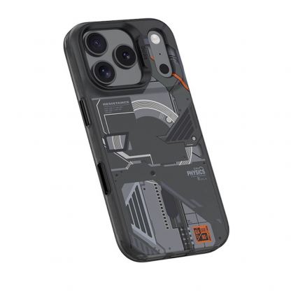Хибриден удароустойчив кейс с MagSafe за iPhone 17 Pro Max - Benks Magnetic Dynamic Mecha Case (черен) 3