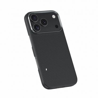 Кевларен кейс с MagSafe за iPhone 17 Pro Max - Benks Armor Air Kevlar Metal Frame Case 600D (черен) 5