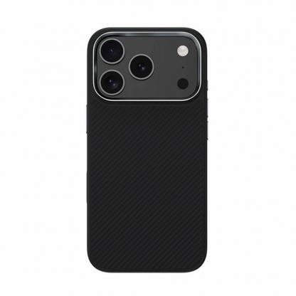 Удароустойчив кевларен кейс с MagSafe за iPhone 17 Pro Max - Benks Magnetic Armor Pro Kevlar Case Metal Frame Camera Control Case 600D (черен) 2