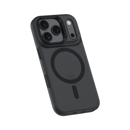 Хибриден удароустойчив кейс с MagSafe за iPhone 17 - Benks Magnetic Lucid Armor Camera Control Case (черен) 2