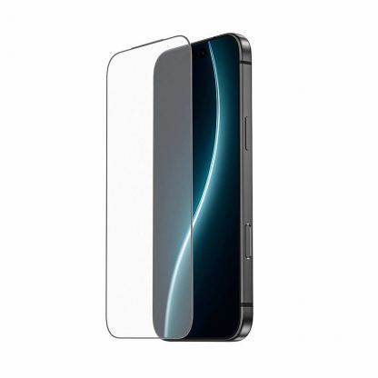 Матирано калено стъклено защитно покритие за дисплея на iPhone 17 Pro - Benks JoyTouch Matte Tempered Glass Film (0.30mm) (черен-прозрачен) 3