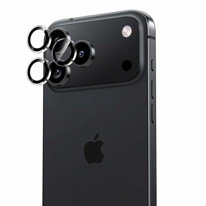 Предпазни стъклени лещи за камерата на iPhone 17 Pro, iPhone 17 Pro Max - Benks Warrior Tempered Glass Camera Lens Protector (прозрачен) 2