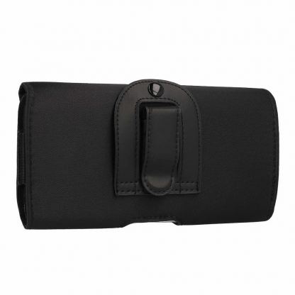 Кожен калъф с щипка за колан за iPhone 17 Pro Max/16 Pro Max/Samsung A55 5G/A53/S25/S24 и други - HIT Holster Pattern 1 (SIZE XL - 167x83 mm) 3