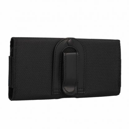 Кожен калъф с щипка за колан за iPhone 17 Pro Max/16 Pro Max/Samsung A55 5G/A53/S25/S24 и други - HIT Holster Pattern 2 (SIZE XL - 167x83 mm) 4