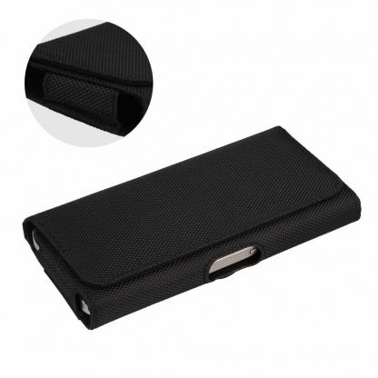 Кожен калъф с щипка за колан за iPhone 17 Pro Max/16 Pro Max/Samsung A55 5G/A53/S25/S24 и други - HIT Holster Pattern 2 (SIZE XL - 167x83 mm) 7