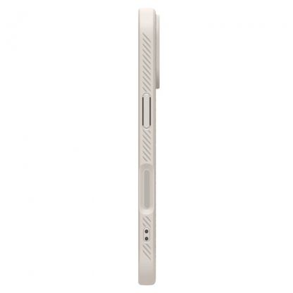 Удароустойчив силиконов (TPU) калъф за iPhone 17 - Spigen Liquid Air Case (бежов) 4