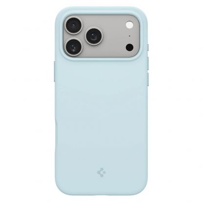 Силиконов (TPU) калъф с MagSafe за iPhone 17 Pro Max - Spigen Silicone Fit MagSafe Case (светлосин) 2