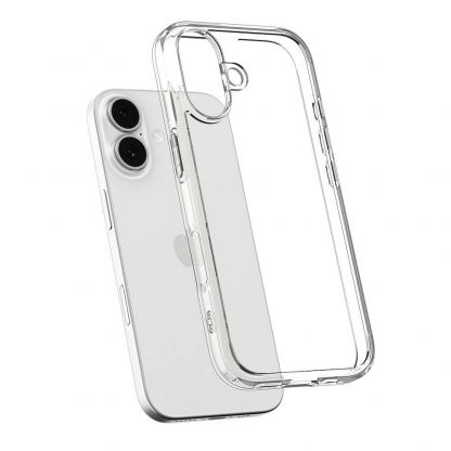 Хибриден кейс с висока степен на защита за iPhone 17 - Spigen Ultra Hybrid Case (прозрачен) 5