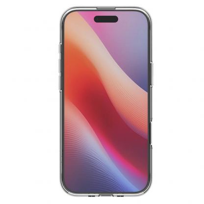  Тънък силиконов (TPU) калъф с MagSafe за iPhone 17 Air - Spigen Liquid Crystal MagSafe Case (прозрачен-бял) 3