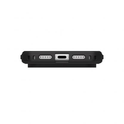 Удароустойчив хибриден кейс с MagSafe за iPhone 17 Pro - Urban Armor Gear Civilian LT MagSafe Case (черен) 9