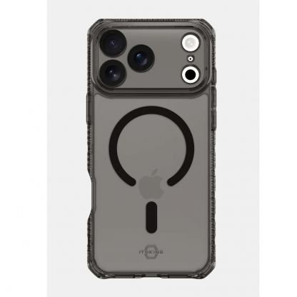 Удароустойчив хибриден кейс за iPhone 17 Pro Max (черен-прозрачен) - ItSkins Hybrid R Vapor MagSafe Case (bulk) 3