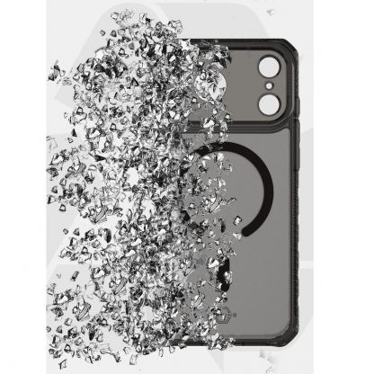 Удароустойчив хибриден кейс за iPhone 17 Pro Max (черен-прозрачен) - ItSkins Hybrid R Vapor MagSafe Case (bulk) 7