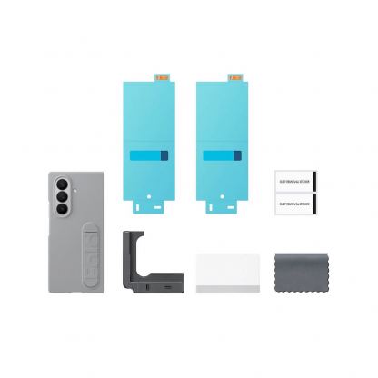 Оригинален силиконов кейс за Samsung Galaxy Z Fold7 - Samsung Silicone Cover Case EF-MF966CJE (сив) 6