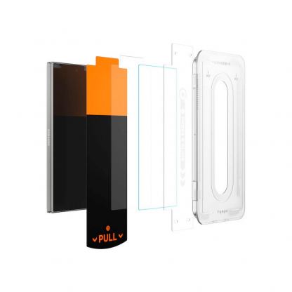 2 броя стъклени защитни покрития за дисплея на Samsung Galaxy Z Fold7 - Spigen Glas.tR EZ Fit Pro Tempered Glass 2 Pack (прозрачен) 3