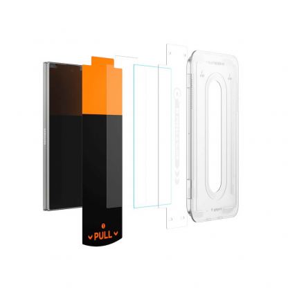 Стъклени защитно покритие за дисплея на Samsung Galaxy Z Fold7 - Spigen Glas.tR EZ Fit Pro Tempered Glass (прозрачен) 3