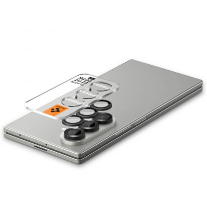 2 комплекта предпазни стъклени лещи за камерата на Samsung Galaxy Z Fold7 - Spigen Glas.tR EZ Fit Optik Pro Lens Protector 2 Pack (черен) 5