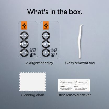 2 комплекта предпазни стъклени лещи за камерата на Samsung Galaxy Z Fold7 - Spigen Glas.tR EZ Fit Optik Pro Lens Protector 2 Pack (черен) 11