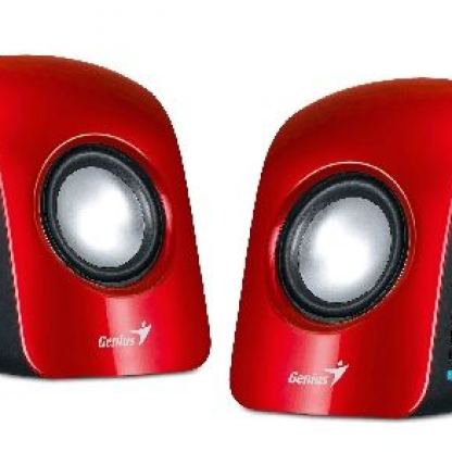 Тонколони GENIUS SP-U115 1.5W USB червени 2