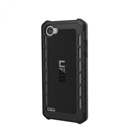Urban Armor Gear Outback - удароустойчив хибриден кейс за LG Q6 (черен-прозрачен) 4