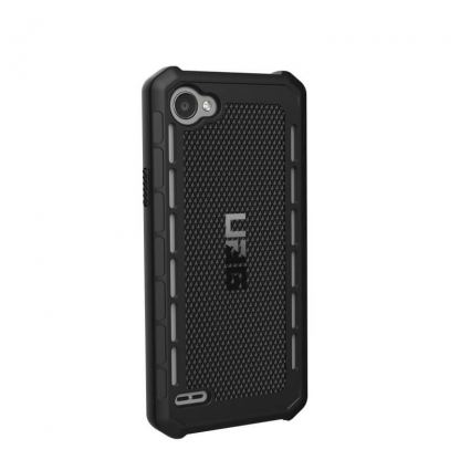 Urban Armor Gear Outback - удароустойчив хибриден кейс за LG Q6 (черен-прозрачен) 6